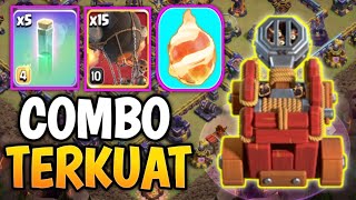 TH13 vs TH15?! FIREBALL + ROCKET LOON BIKIN BASE AUTO RATA 🔥