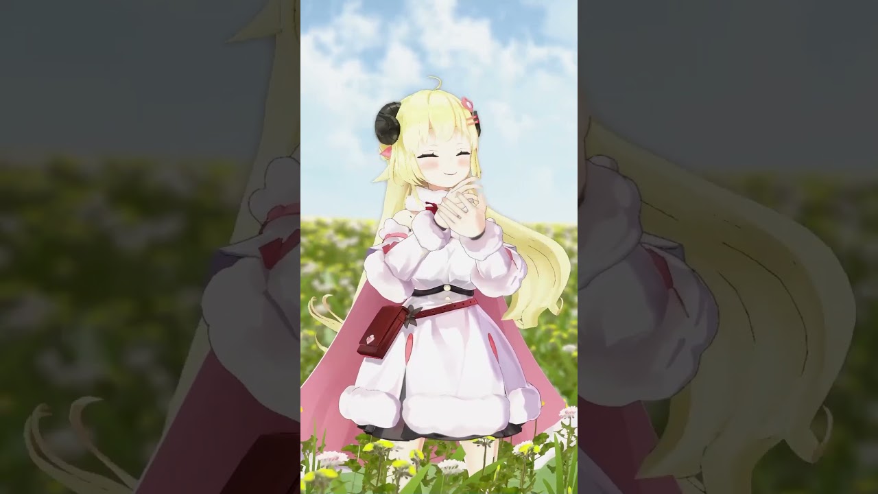 ファンアートみてるよ👀【 #今日のわため 】 #shorts #hololive #vtuber