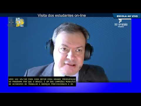 Depoimento institucional sobre acidentes de trabalho – vídeo 1