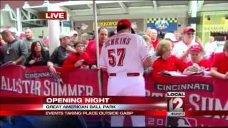 Fans gear up for Opening Night at Great American Ball Park
