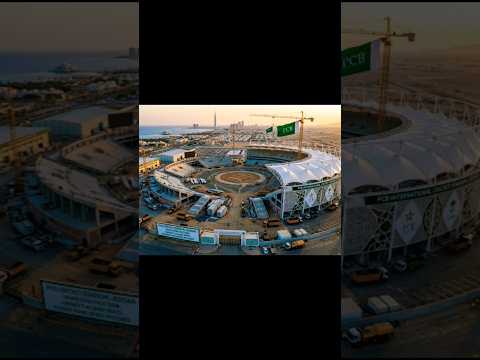 PCB upcoming launch a new project in Jeddah Saudi Arabia Jeddah cricket stadium #sportsinpakistan #p