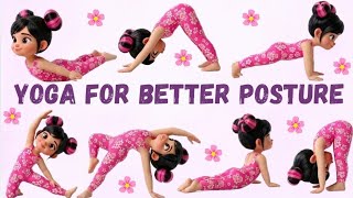 Yoga for Better Posture for Kids | Yoga for Back Strength for Children | Yoga for Body Balance Kids💫
