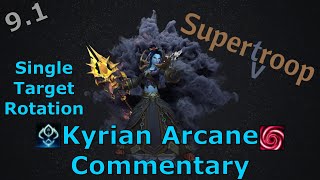 Kyrian Arcane Mage 9 1 Single Target Rotation Commentary Guide