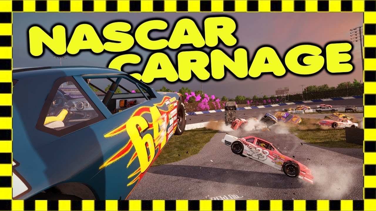 Wreckfest Mods LIVESTREAM NASCAR Carnage Gameplay - YouTube