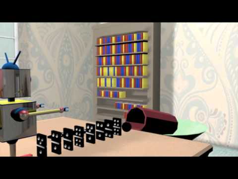 Animated Rube Goldberg Machine - YouTube