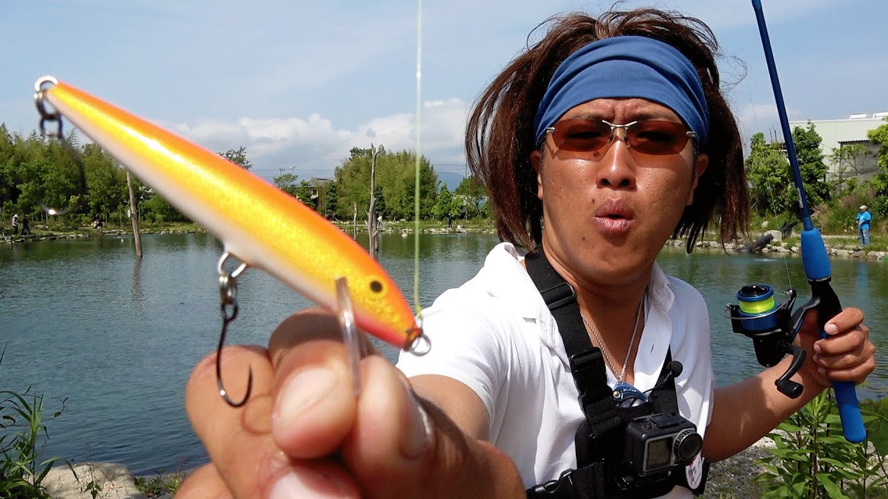 【エリアトラウト】ラパラルアーで日本三大怪魚を狙え！【フィッシングパーク高島の泉】