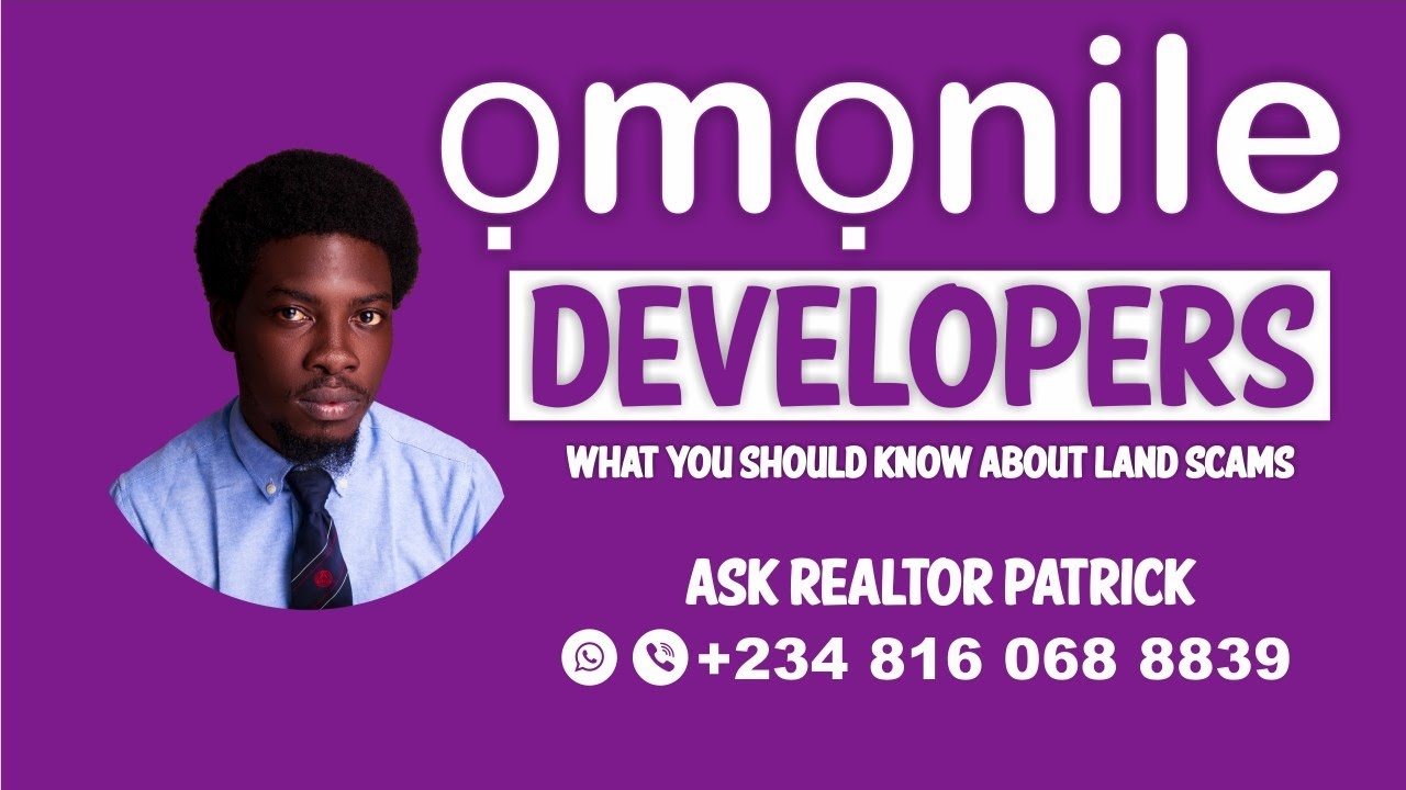Should You buy Land From Omonile? The Evils of buying Land from Estate