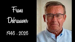 Frans Debrauwer 1946-2026 Eenvoud Siert