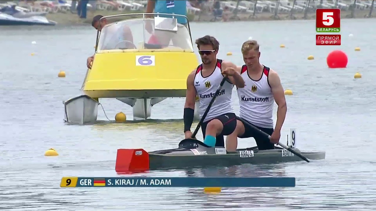 ECA European Canoe Sprint Championship 2018 Belgrade , SERBIA .C2 men