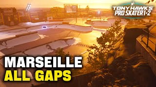 All Marseille Gaps in TONY HAWK'S PRO SKATER 1+2 (Gap Master Guide)