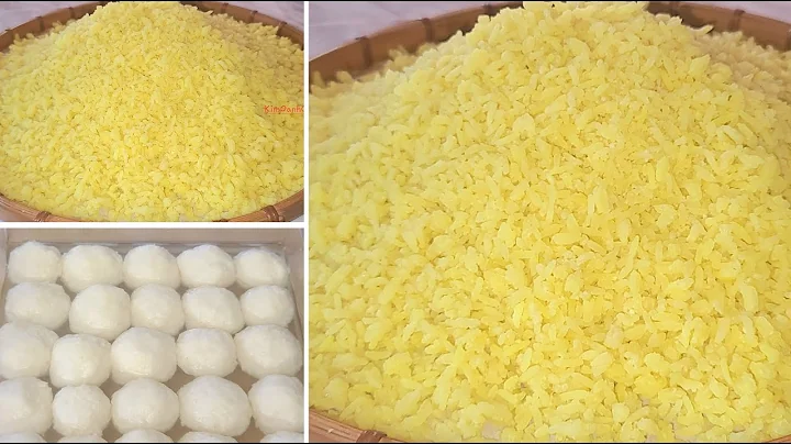 No say với xôi vò cơm rượu-Cách hấp xôi vò tơi rời mà mềm dẻo màu đẹp- Sticky rice with mung beans