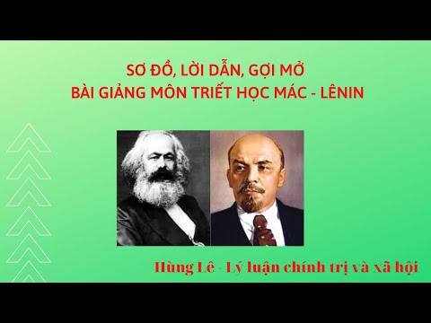Lý luận nhận thức duy vật biện chứng (sơ đồ, lời dẫn)