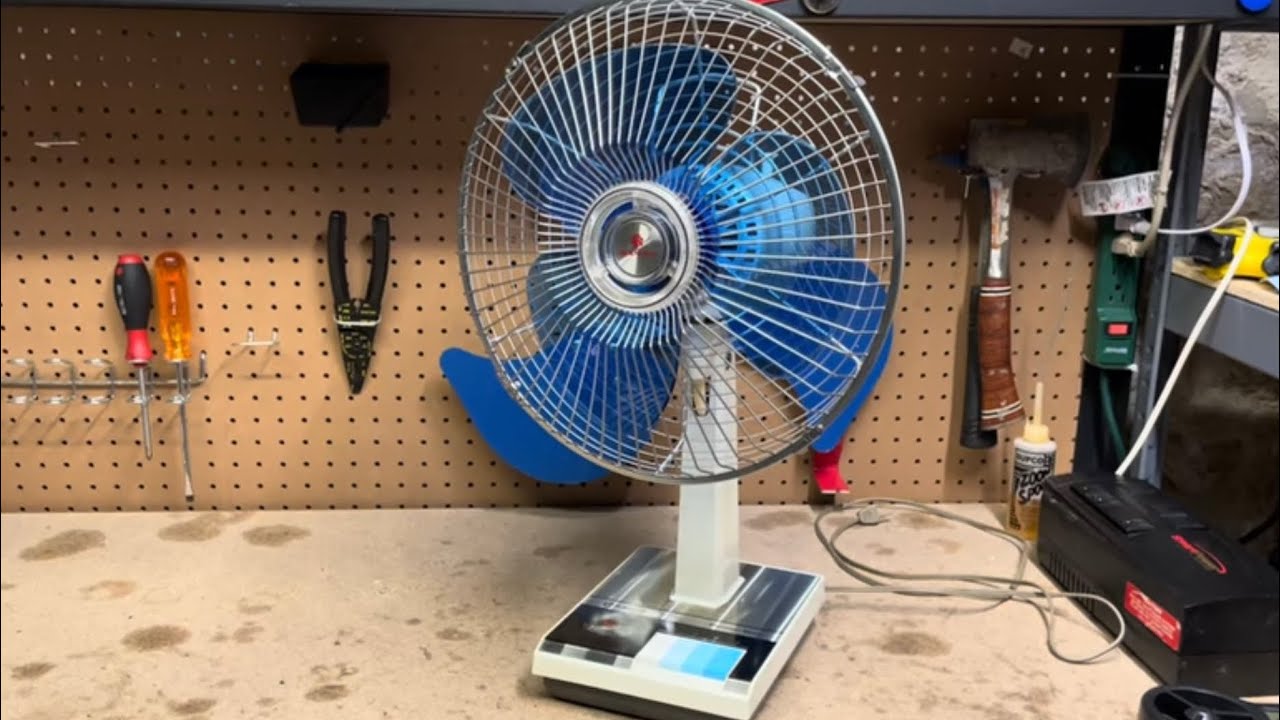 Sanyo Dynamic Wide 12” Oscillating Fan EF-6KP - YouTube