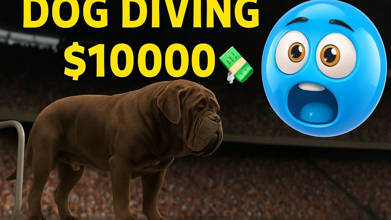 Dog Olympics 2025 🐕🌍 | Animal Olympics  Springboard Event who will win