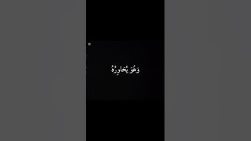 قال له صاحبه وهو يحاوره #أحمد نعينع #سورة الكهف #قال له صاحبه وهو يحاوره