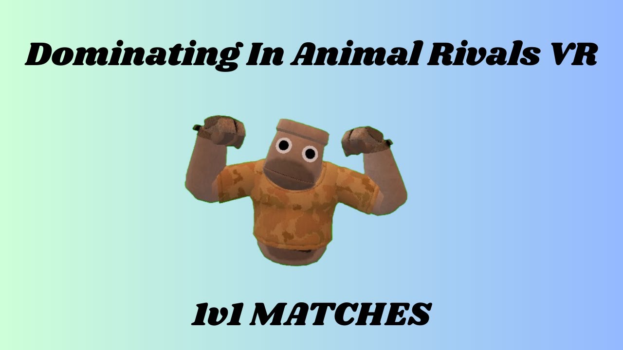 Dominating 1v1 Matches in Animal Rivals - YouTube
