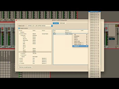 Pro Tools | MTRX – DADman Monitor Setup