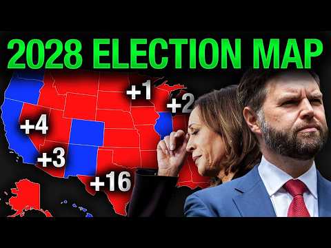 My SHOCKING New 2028 Election Map Prediction | LANDSLIDE Incoming!