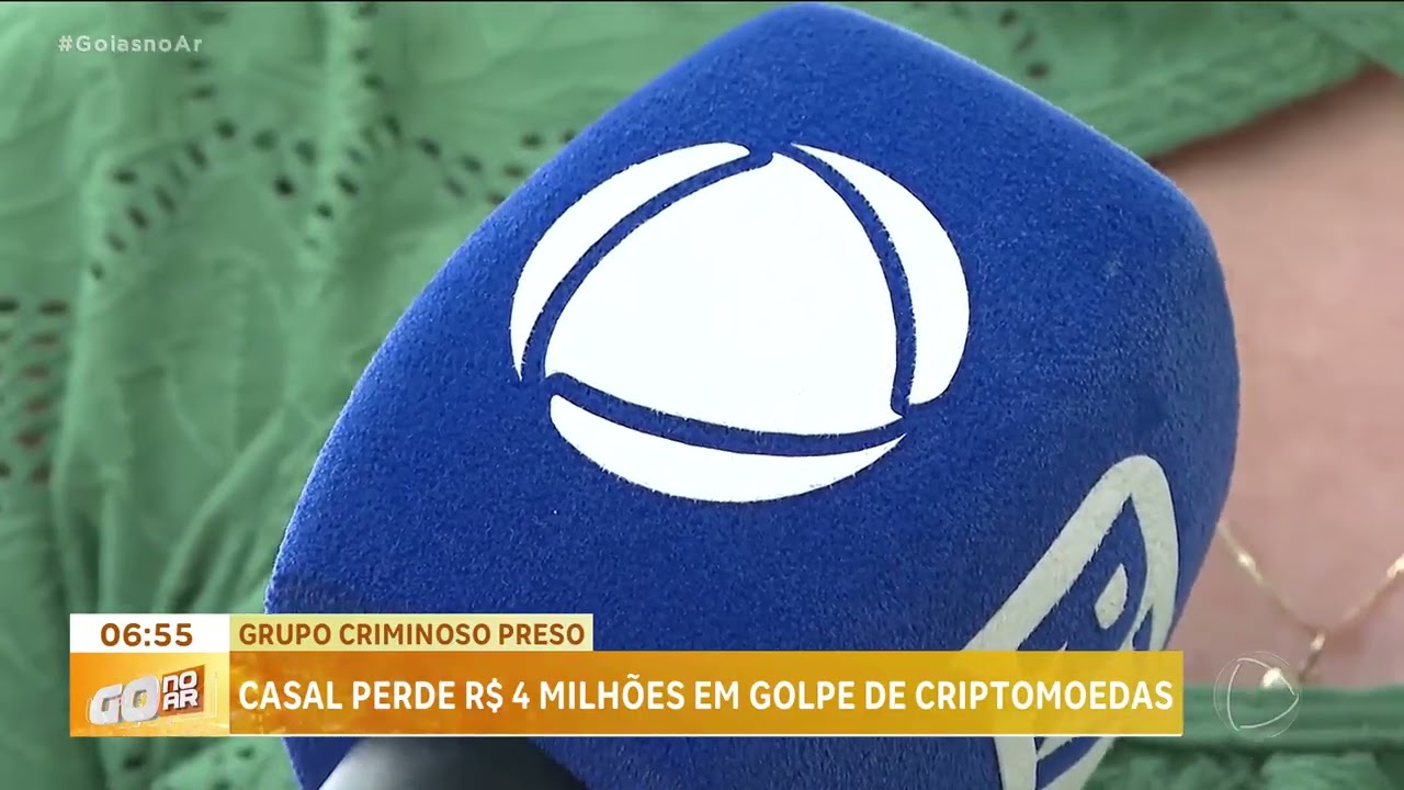 Falso investimento em criptomoedas causa prejuízo de R$ 4 milhões a casal em Goiânia