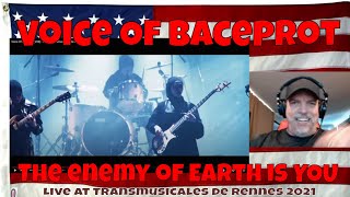 Voice Of Baceprot (VOB) -Live at Transmusicales de Rennes 2021- REACTION - The enemy of Earth is YOU