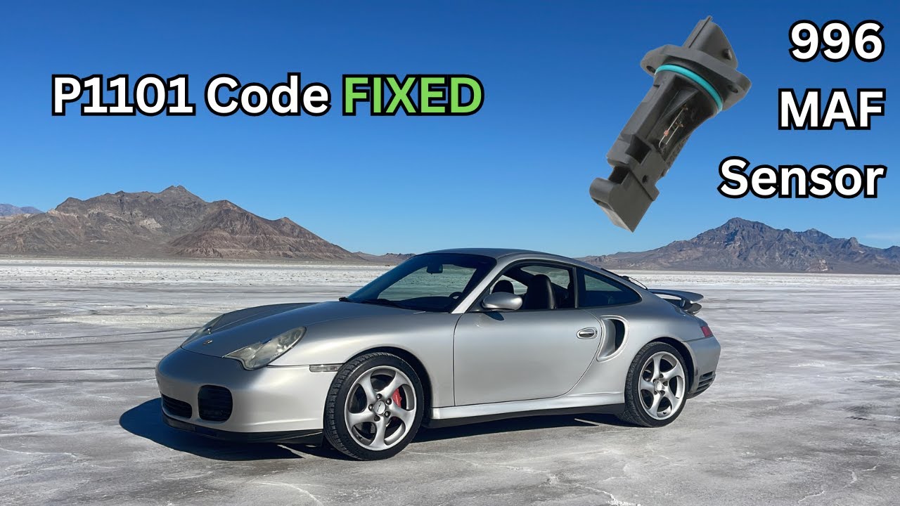 How To Replace The MAF Sensor On A 996 Porsche 911 Turbo - YouTube