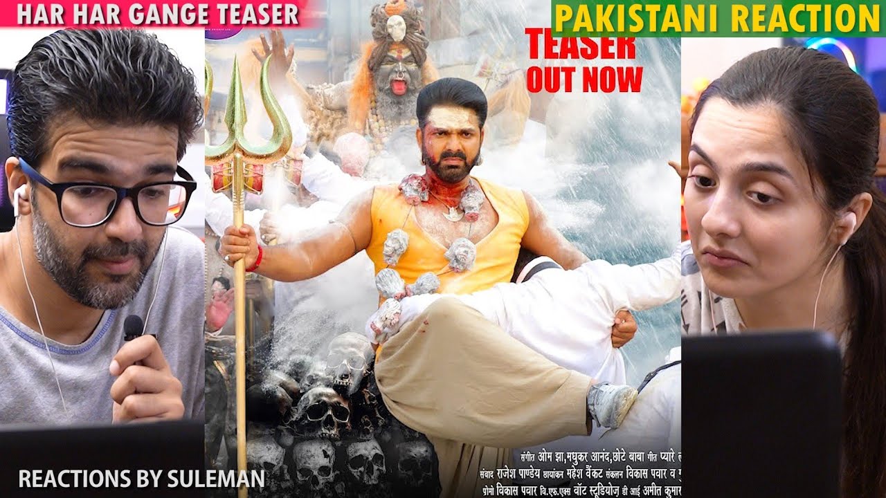 Pakistani Couple Reacts To Har Har Gange Teaser | #pawansingh | Smirty Sinha | Arvind A