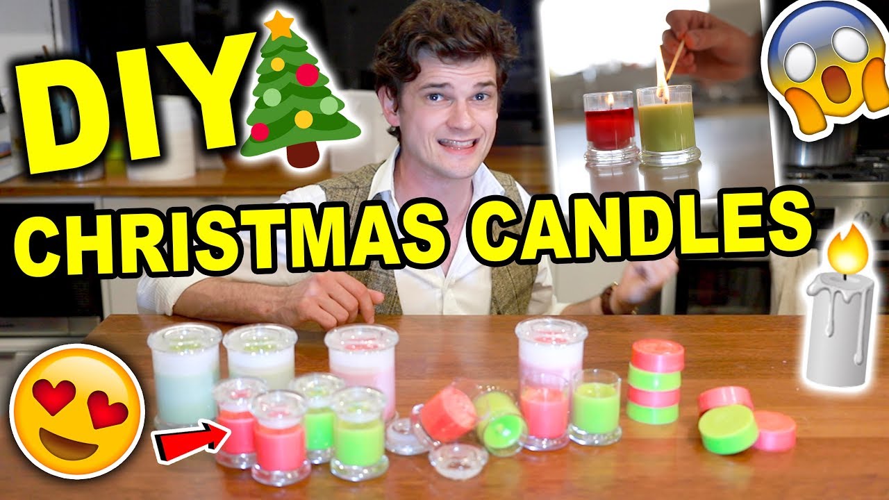 HOW TO MAKE YOUR OWN SOY WAX CANDLES - AWESOME GIFT IDEA - YouTube