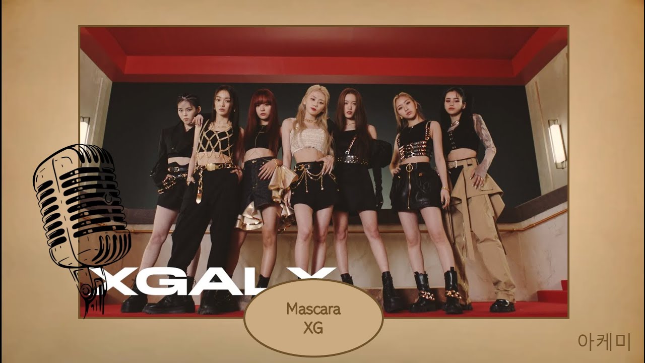 Mascara XG karaoke lyrics YouTube