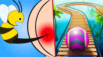 Help Me Tricky Story vs Rollance Adventure Balls - All Levels Gameplay (Android,iOS) Part 1