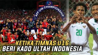 SEMUA SUPORTER MENANGIS 😭 Momen Timnas Juara Piala AFF U16 2018