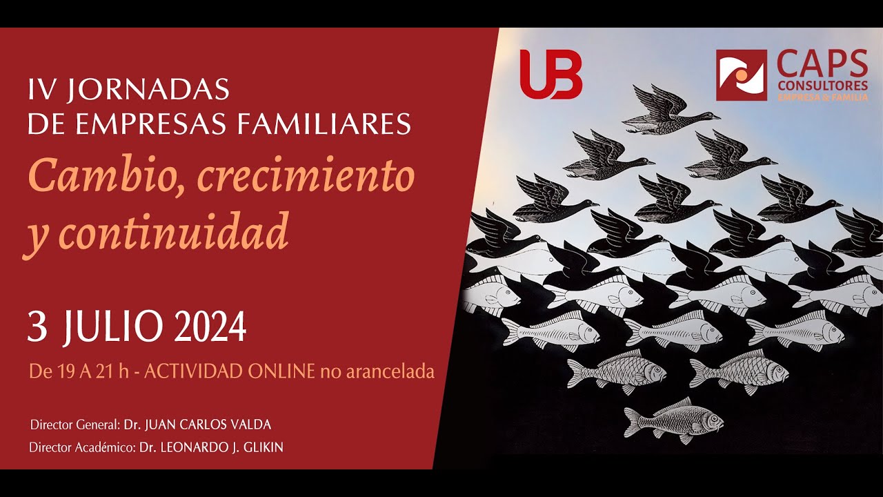 IV JORNADAS DE EMPRESAS FAMILIARES - Día 3/7/2024 - YouTube