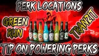 Perk Locations And Pro Tip Black Ops 2 Zombies Green Run Tranzit