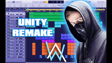 How To Make Alan Walker - Unity Instrumental Remake (Production Tutorial) By MUSICHELP