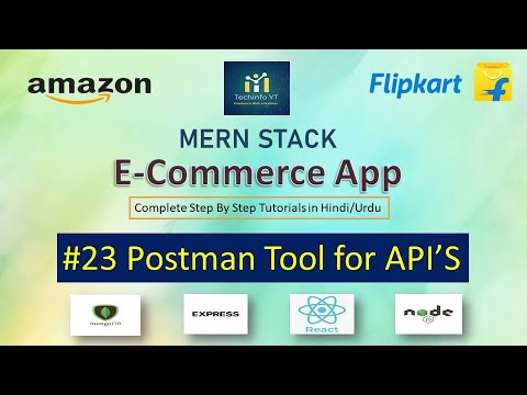 #23 Postman Tool Setupe | Ecommerce  Mern Stack Project
