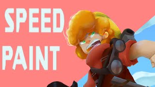 [TF2 AU] Cover Art for Issue 1 - Speedpaint