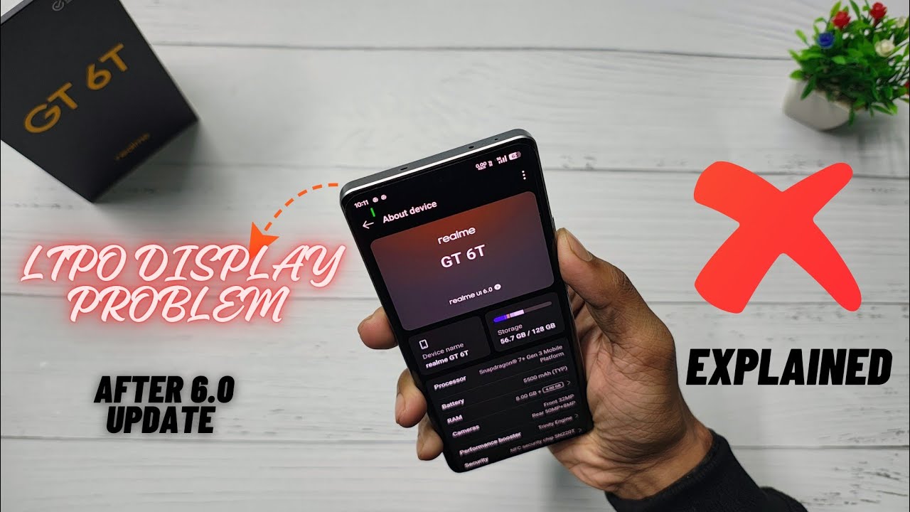 REALME GT 6T STILL LTPO DISPLAY ISSUE- EXPLAINED!