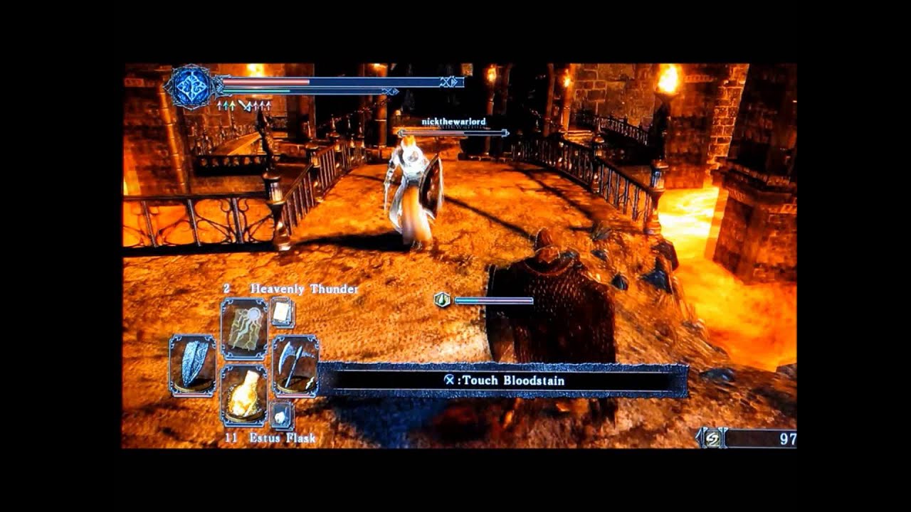 Dark Souls 2 pvp:  Heavenly Thunder Testing