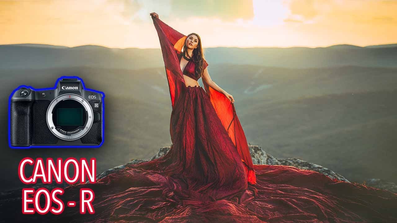 CANON EOS -R  BEST Natural Light CAMERA?? 🤯 MOUNTAIN TOP SUNSET SHOOT  50mm rf 1.2 35mm 1.4lii lens