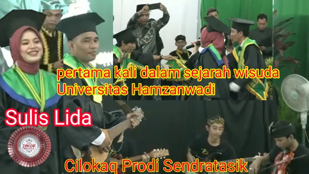 pertama kali Cilokaq di acara wisuda universitas hamzanwadi voc sulis lida sumber NWDI Media Center.