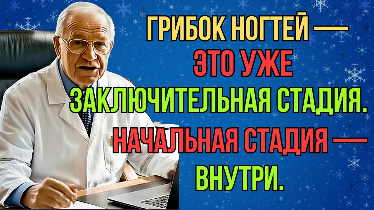 Грибок на ногтях — это последняя стадия. Первая — внутри