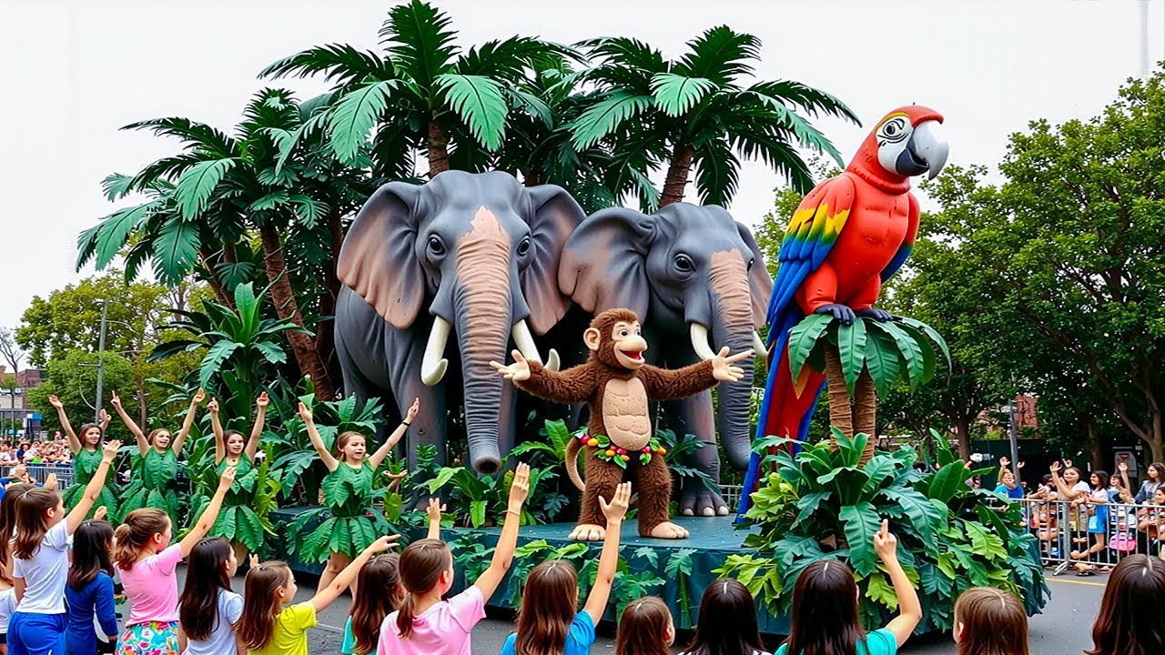 [4K POV] Disneyland Jungle Parade 2025 | Full Live Experience in Stunning