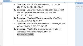 HOW TO ATTEMPT SUBNETTING P-4