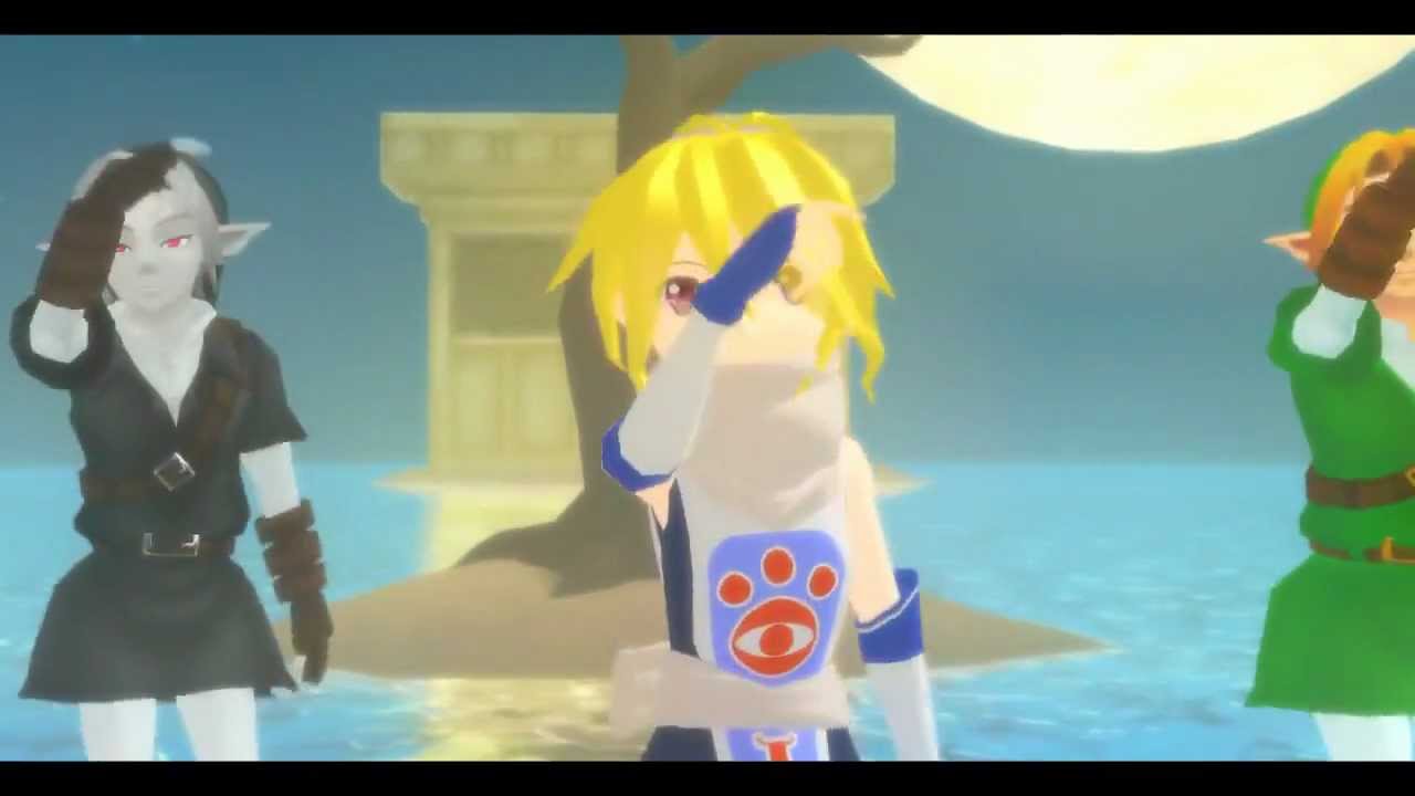 【MMD】ゼノレダ組にFREELY TOMORROW踊っていただいた