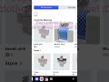 please buy my clothes and follow me (on Roblox)!