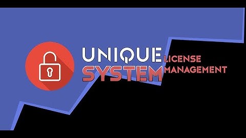 How to Install and Use Unique License System | made by Vanity Proyect