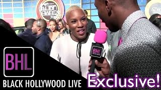 Liv Warfield Discusses New Work With Prince @ 2014 Soul Train Music Awards | Black Hollywood Live