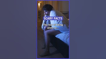 The fear of being alone is related is known as autophobia. #psychology #scary #facts #sad #true