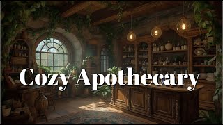Magical Apothecary Ambience ✨ Calming Music & Bubbling Potions | Cozy Fantasy Study & Relaxation