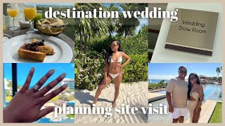 TRAVEL VLOG | Planning My Destination Wedding in Mexico! Our PreWedding Site Visit | All Inclusive
