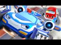 Police Car’s Little Fan | Fire Truck, Ambulance | Monster Truck | Kids Songs | BabyBus